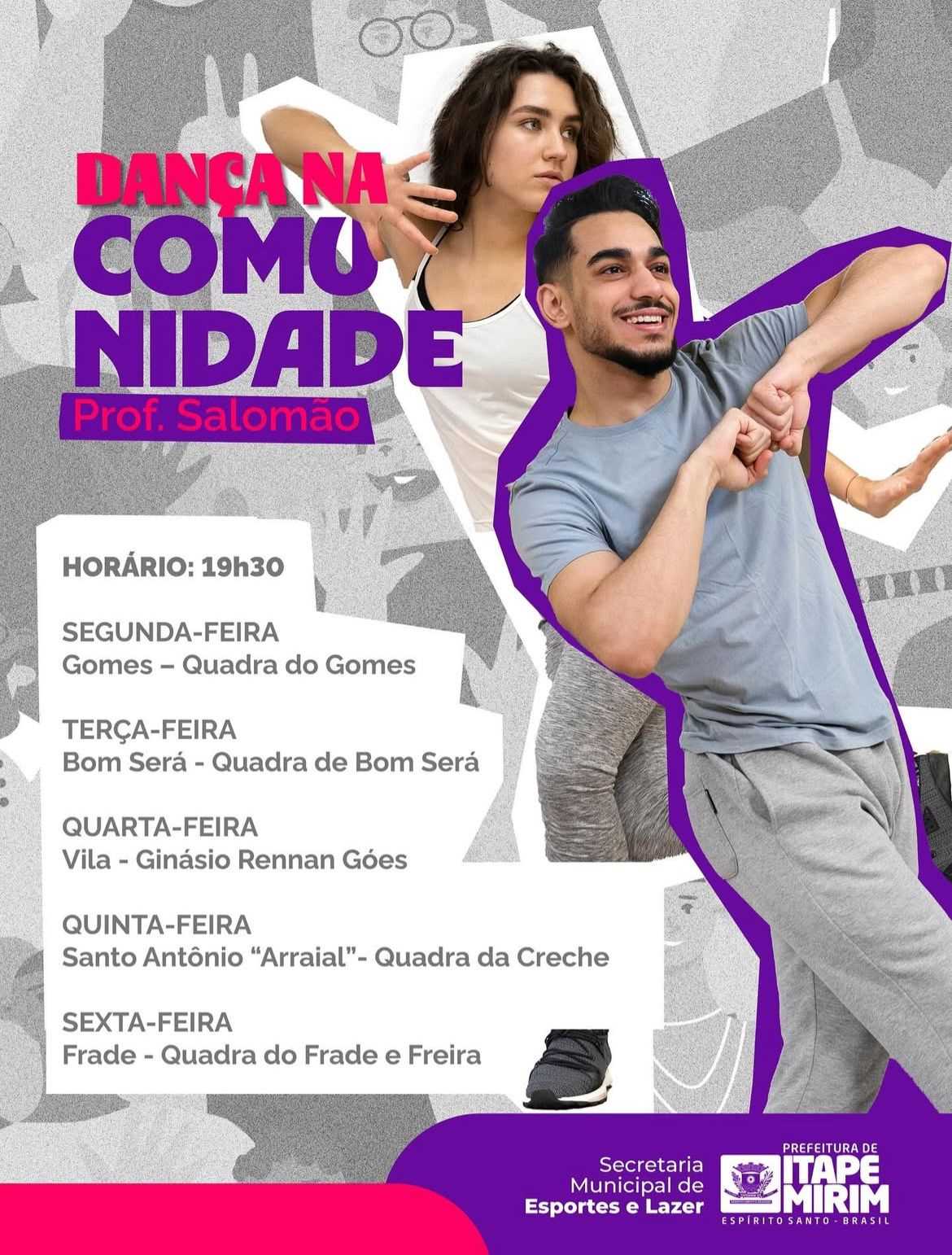 Esporte e movimento para toda a comunidade