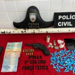 Polícia Civil de Itapemirim prende dois homens e apreende armas e drogas