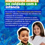 Itapemirim fortalece políticas públicas para crianças de 0 a 6 anos