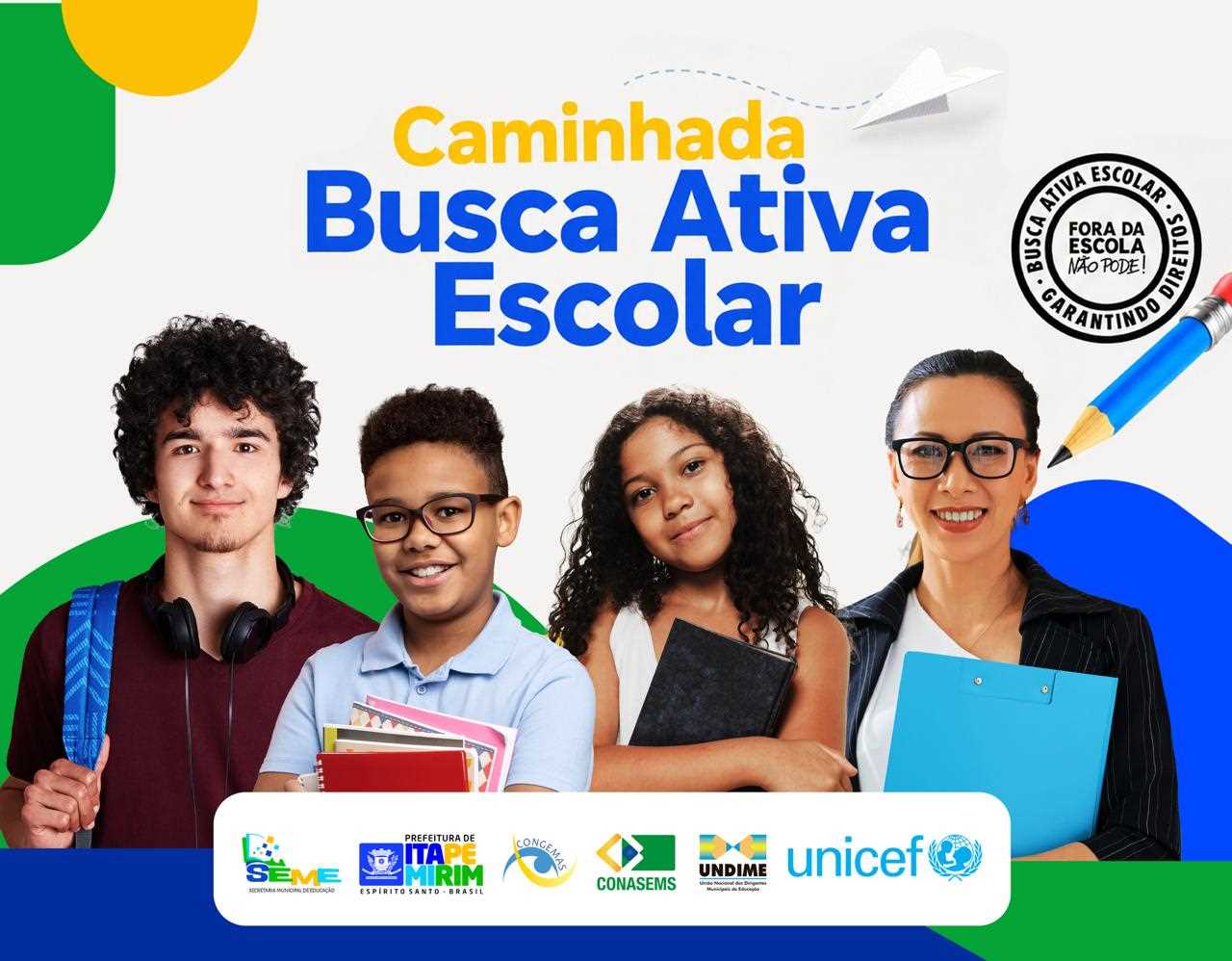 Itapemirim promove mobilização da Busca Ativa Escolar em diferentes localidades do município